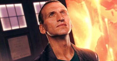 Christopher Eccleston as Doctor Who.