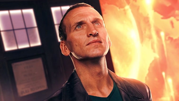 Christopher Eccleston as Doctor Who.