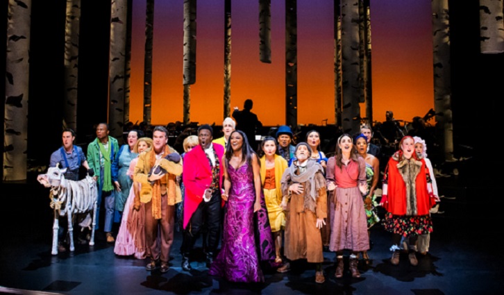 The cast of Into the Woods. Production photos by Matthew Murphy and Evan Zimmerman for MurphyMade.